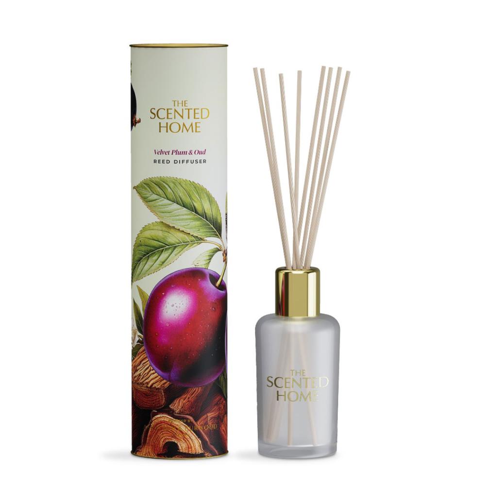 Ashleigh & Burwood Velvet Plum & Oud Scented Home Reed Diffuser £14.40